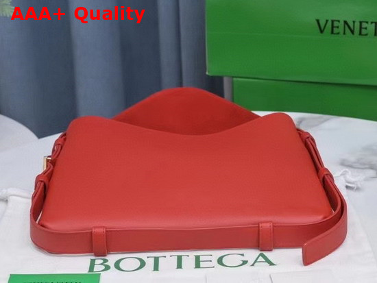 Bottega Veneta Cradle in Dark Red Calfskin Replica