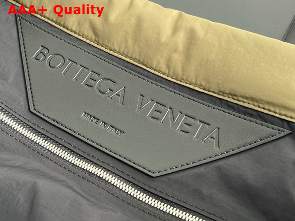 Bottega Veneta Crossroad Buckle Tote in Mud Padded Nylon Replica