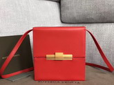 Bottega Veneta Daisey Bag in Bright Red Spazzolato Calf Leather