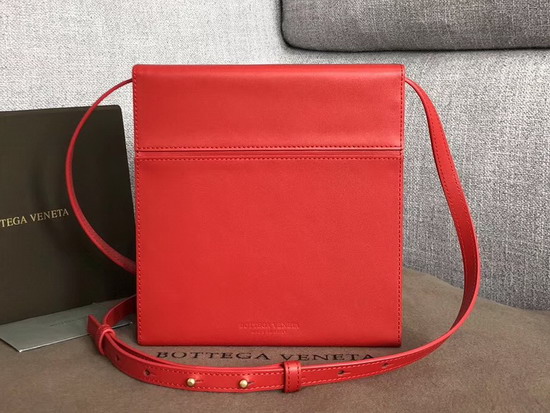 Bottega Veneta Daisey Bag in Bright Red Spazzolato Calf Leather