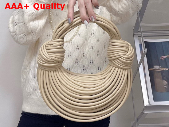 Bottega Veneta Double Knot in Porridge Replica