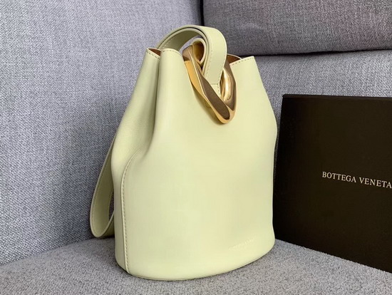 Bottega Veneta Drop Bag in Ice Cream Nappa Lambskin