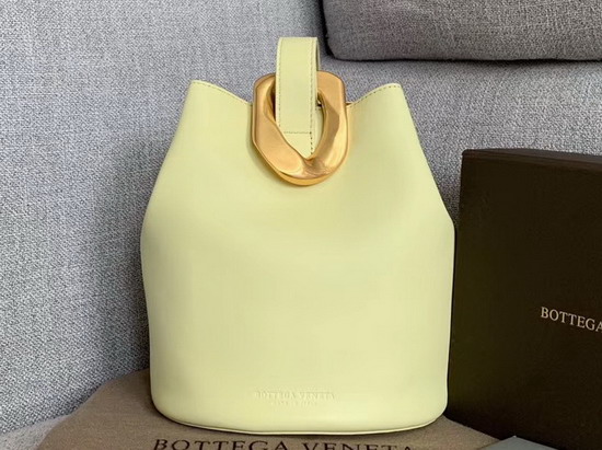 Bottega Veneta Drop Bag in Ice Cream Nappa Lambskin