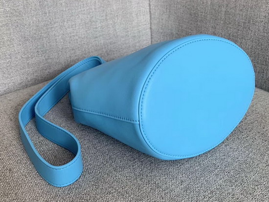 Bottega Veneta Drop Bag in Sky Blue Nappa Lambskin