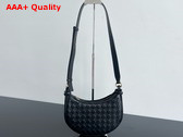 Bottega Veneta Gemelli Messenger Bag in Black Intrecciato Leather Replica