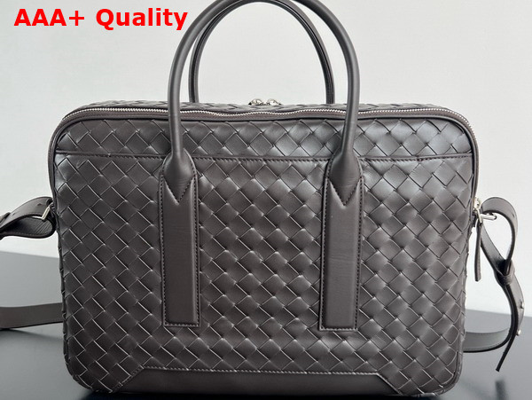 Bottega Veneta Getaway Large Briefcase in Fondant Intrecciato Calfskin Replica