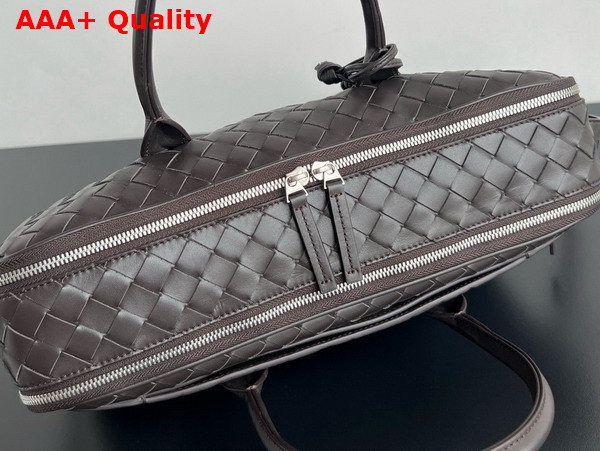 Bottega Veneta Getaway Large Briefcase in Fondant Intrecciato Calfskin Replica