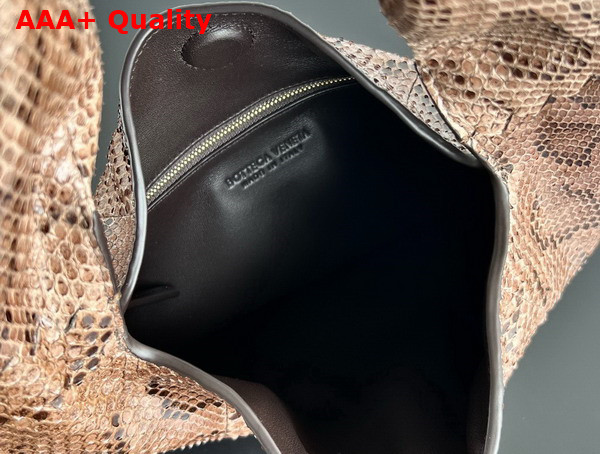 Bottega Veneta Hop Shoulder Bag in Python Leather Replica