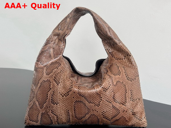 Bottega Veneta Hop Shoulder Bag in Python Leather Replica