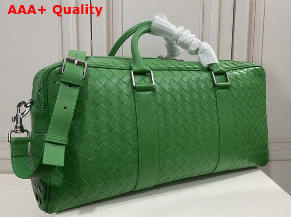 Bottega Veneta Intrecciato Gym Bag Parakeet Calfskin Replica