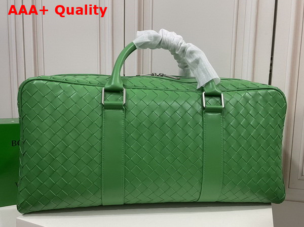 Bottega Veneta Intrecciato Gym Bag Parakeet Calfskin Replica