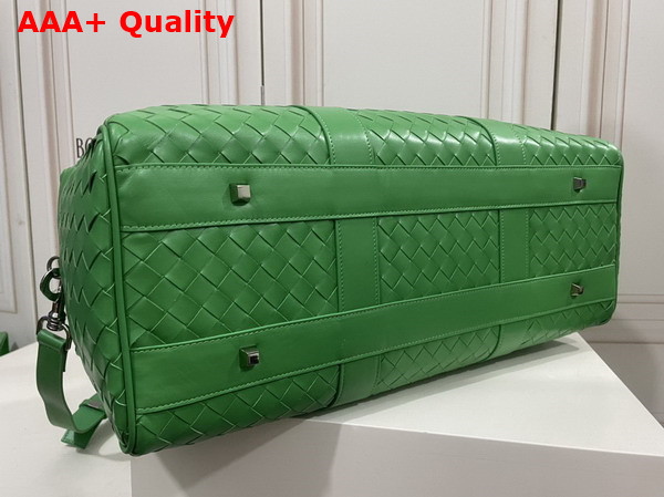 Bottega Veneta Intrecciato Gym Bag Parakeet Calfskin Replica