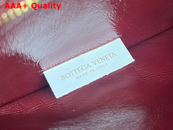 Bottega Veneta Kalimero Citta Barolo Shoulder Bag in Soft Foulard Intreccio Leather with Sliding Shoulder Strap Replica