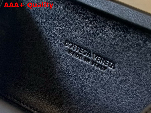 Bottega Veneta Knot Black Padded Intreccio Leather Minaudiere Replica