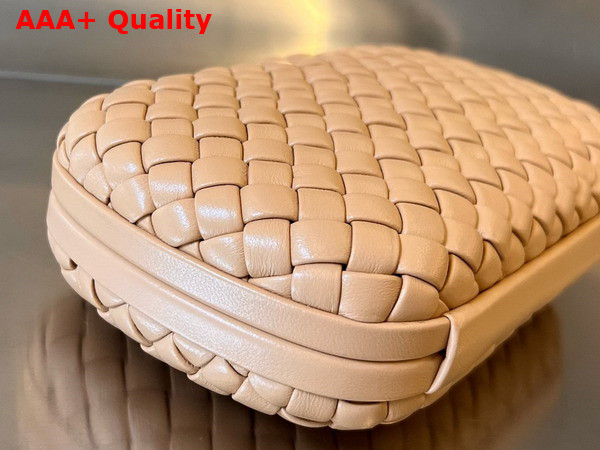 Bottega Veneta Knot Cipria Padded Intreccio Leather Minaudiere Replica