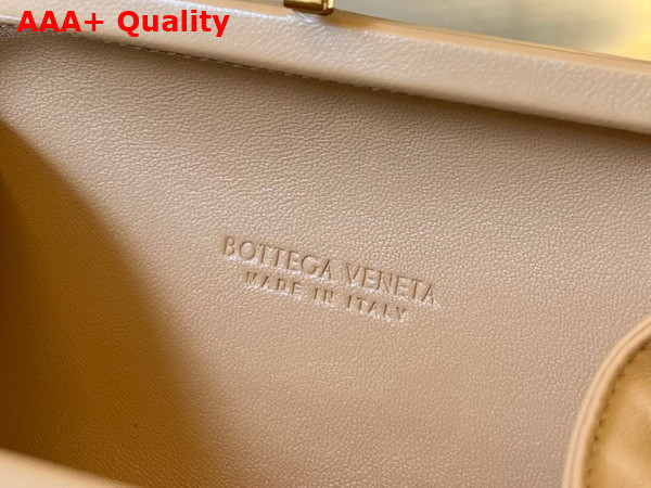 Bottega Veneta Knot Cipria Padded Intreccio Leather Minaudiere Replica