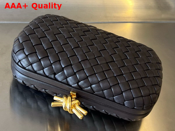 Bottega Veneta Knot Fondant Padded Intreccio Leather Minaudiere Replica