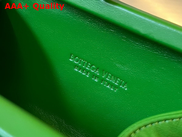 Bottega Veneta Knot Green Padded Intreccio Leather Minaudiere Replica