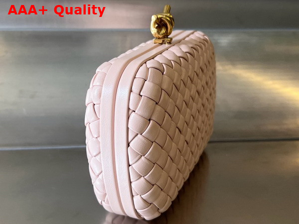 Bottega Veneta Knot Lotus Padded Intreccio Leather Minaudiere Replica