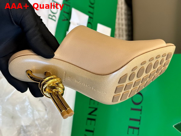 Bottega Veneta Knot Mule Cipria Lambskin Replica