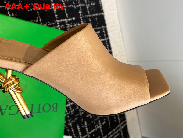 Bottega Veneta Knot Mule in Cipria Lambskin Replica