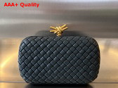 Bottega Veneta Knot Space Padded Intreccio Leather Minaudiere Replica