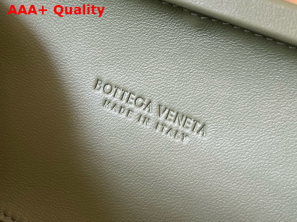 Bottega Veneta Knot Travertine Padded Intreccio Leather Minaudiere Replica