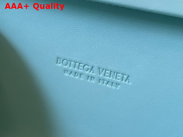 Bottega Veneta Knot Turquoise Padded Intreccio Leather Minaudiere Replica