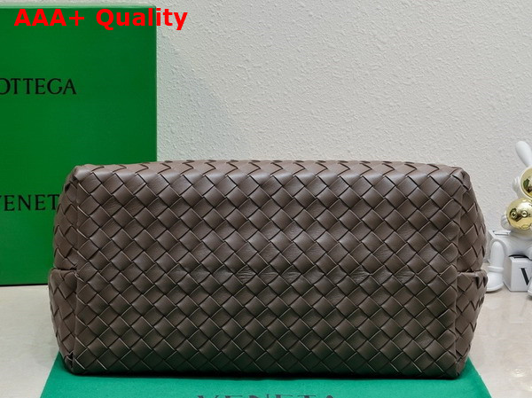 Bottega Veneta Large Andiamo Top Handle Bag in Fondant Intrecciato Lambskin Replica