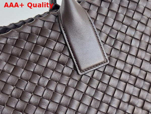 Bottega Veneta Large Cabat Fondant Intreccio Leather Tote Bag Replica