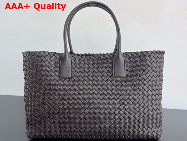 Bottega Veneta Large Cabat Fondant Intreccio Leather Tote Bag Replica