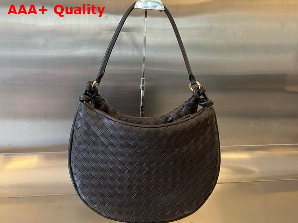 Bottega Veneta Large Gemelli Shoulder Bag in Fondant Intrecciato Leather Replica