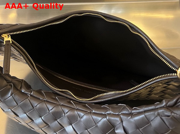 Bottega Veneta Large Gemelli Shoulder Bag in Fondant Intrecciato Leather Replica