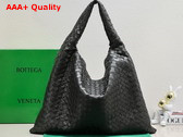 Bottega Veneta Large Hop Bag in Fondant Intrecciato Calfskin Leather Replica