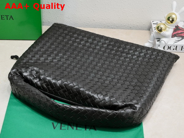 Bottega Veneta Large Hop Bag in Fondant Intrecciato Calfskin Leather Replica