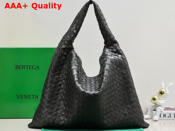 Bottega Veneta Large Hop Bag in Fondant Intrecciato Calfskin Leather Replica