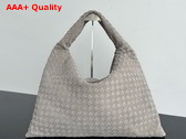 Bottega Veneta Large Hop Sterling Intrecciato Suede Leather Replica