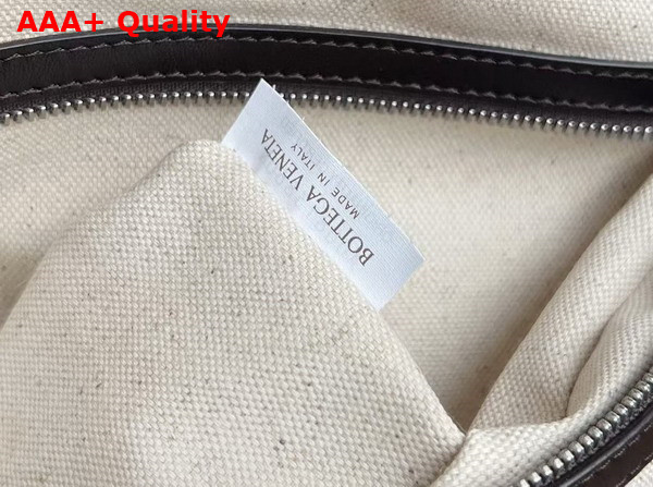 Bottega Veneta Large Intrecciato Zipped Tote Bag in Fondant Intrecciato Leather Replica