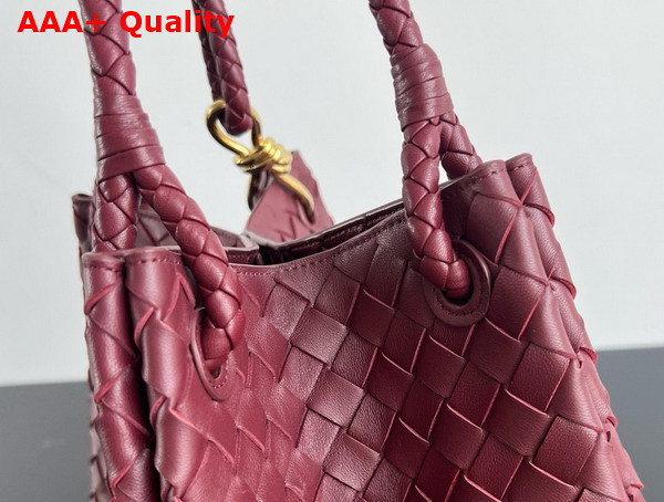 Bottega Veneta Large Parachute Shoulder Bag in Barolo Supple Intrecciato Leather Replica