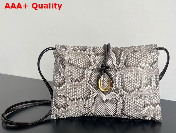 Bottega Veneta Liberta Crossbody Bag in Python Leather Replica