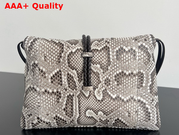 Bottega Veneta Liberta Crossbody Bag in Python Leather Replica