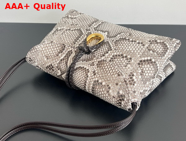 Bottega Veneta Liberta Crossbody Bag in Python Leather Replica