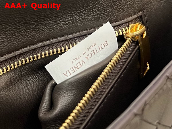 Bottega Veneta Long Clutch Andiamo with Handle Fondant Intrecciato Leather Replica