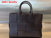 Bottega Veneta Medium Arco Tote Bag Fondant Intrecciato Leather Replica