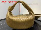 Bottega Veneta Medium BV Jodie Hobo Bag in Caramel Woven Leather Replica