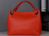 Bottega Veneta Medium Carda Bag in Orange Nappa Leather