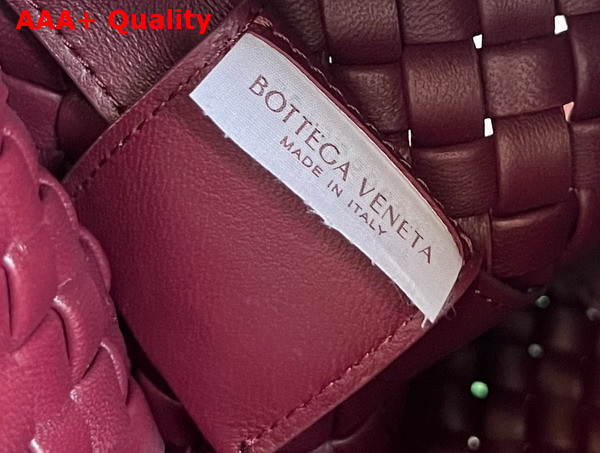 Bottega Veneta Medium Clicker Shoulder Bag in Barolo Padded Intreccio Leather Replica