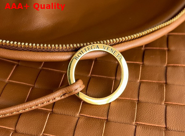 Bottega Veneta Medium Gemelli Bag in Light Wood Intrecciato Leather Replica