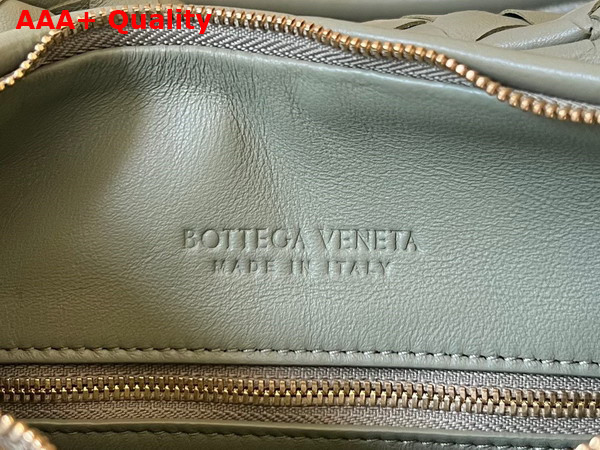 Bottega Veneta Medium Gemelli Bag in Travertine Intrecciato Leather Replica