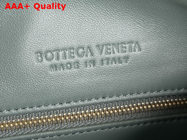 Bottega Veneta Medium Gemelli Shoulder Bag in Aloe Intrecciato Leather Replica